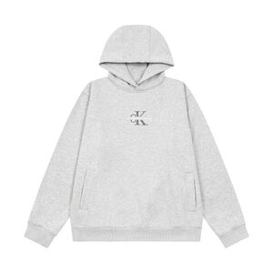 Calvin Klein/CK autumn new men's and women's chest letter print hooded long-slee